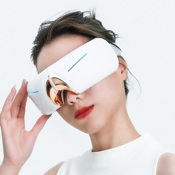 Eye Massager, Eye Massager For Migraines With 3 Modes, Multi Frequency Microseismic Technology, Breathing Massage, Heated Eye Massager Mask For Men, Women Extreme model