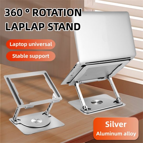 Laptop Stand Ergonomic Laptops Desk Elevator Aluminum Alloy Cooling Holder