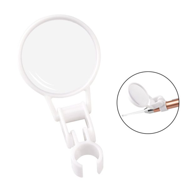 Children Luminous Ear Wax Cleaner Portable Flashlight Ear-pick Earwax Remover Cleaning Ear Care Tool  Rose gold ear spoon